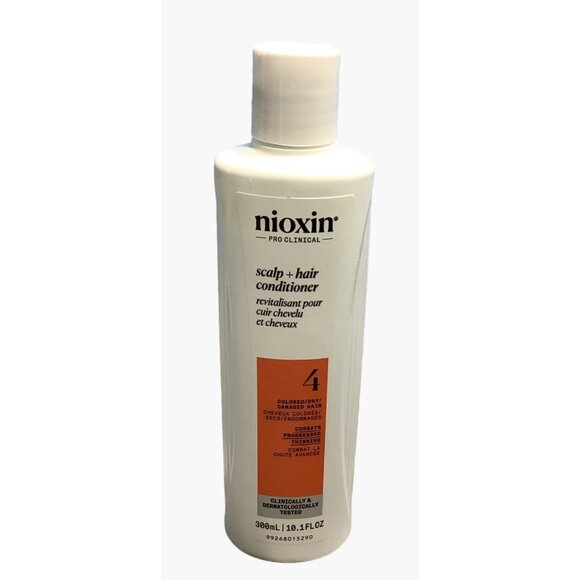 Nioxin System 4 Conditioner Scalp + Hair Therapy 10.1Fl Oz Progressed Thinning - Picture 3 of 5